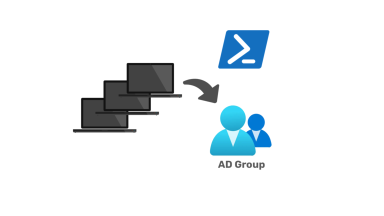How to bulk adding computers to Active Directory group with PowerShell